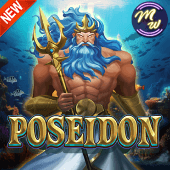 Poseidon sea-themed slot game icon